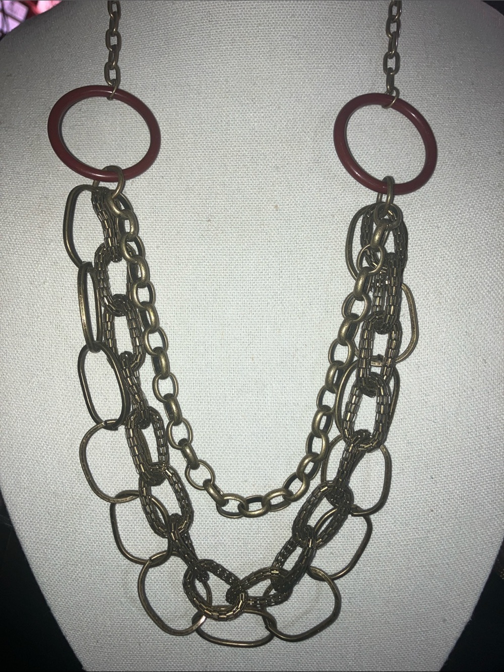 Bohemian/Modernist/Industrial Style Statement Necklace